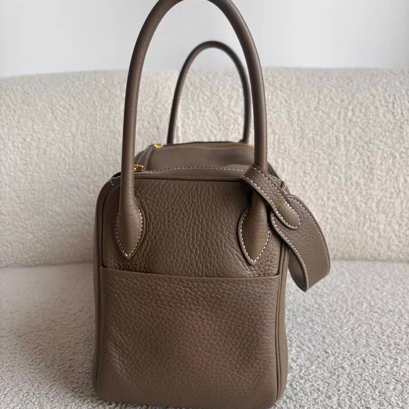 🌈Hermes🧡Lindy 26🧡大象灰金扣🌟98.5新🌈TC皮🌟-3