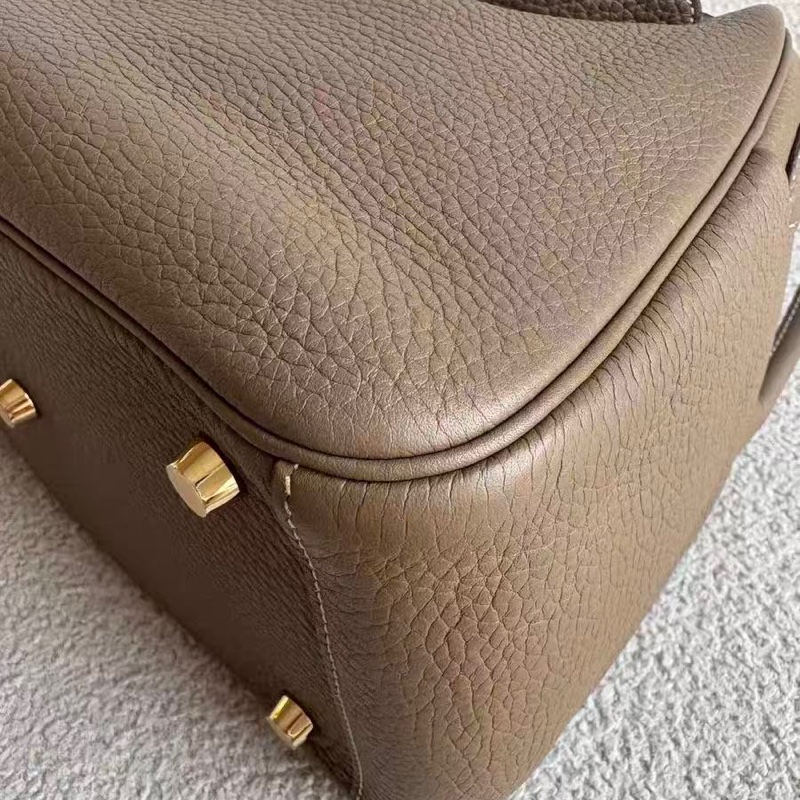 🌈Hermes🧡Lindy 26🧡大象灰金扣🌟98.5新🌈TC皮🌟-5