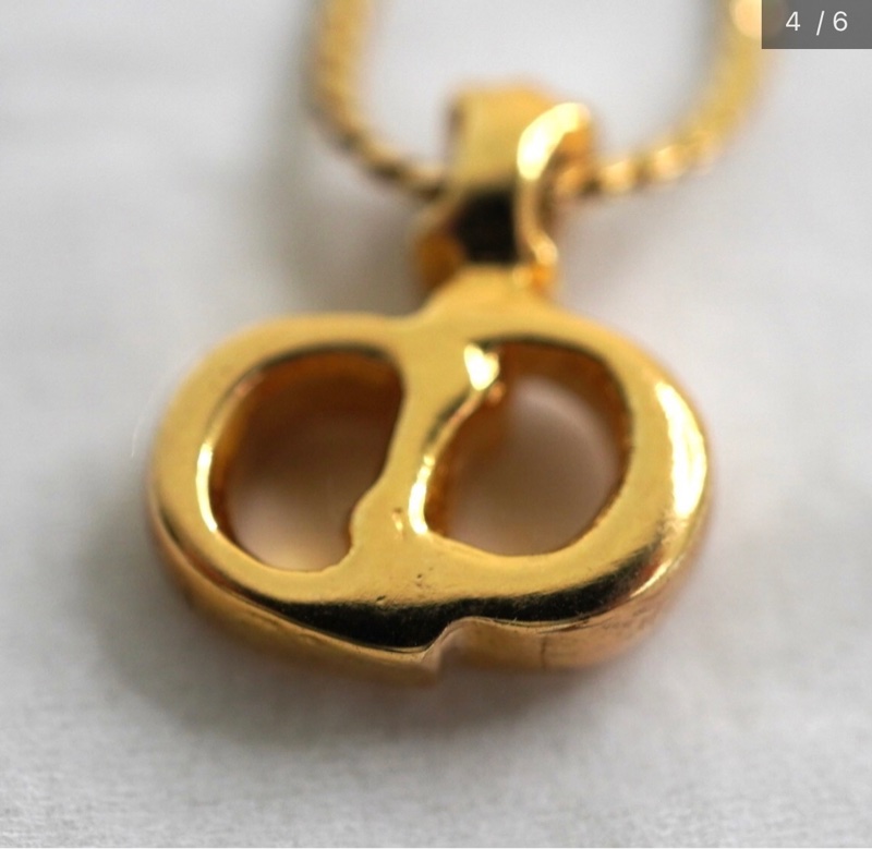 Christian Dior 水鑽經典CD項鍊 極美極新✨-3