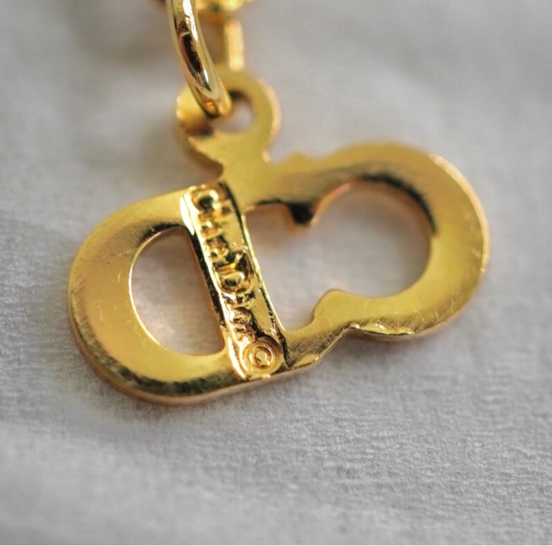 Christian Dior 水鑽經典CD項鍊 極美極新✨-5