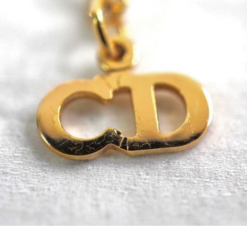 Christian Dior 水鑽經典CD項鍊 極美極新✨-6