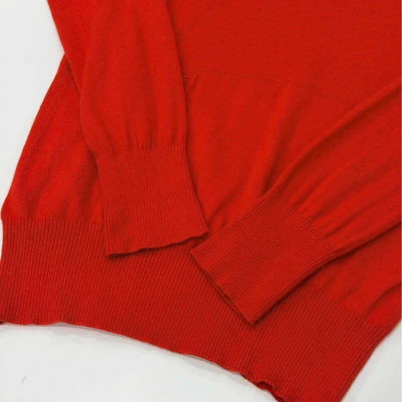 BURBERRY 藍標 連帽棉混羊絨毛料戰馬上衣 紅色-5