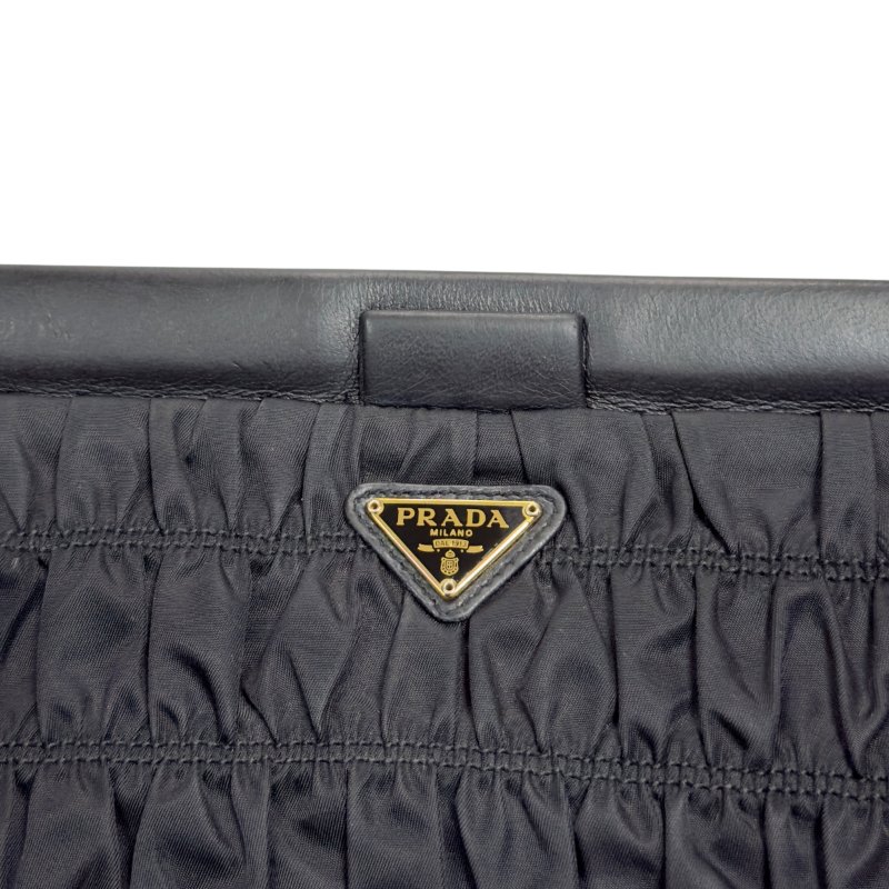 PRADA *自加鏈＞送無品牌鏈帶* 三角標 肩背包-2