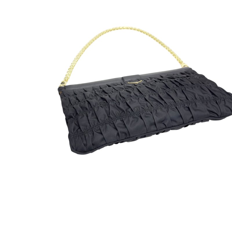 PRADA *自加鏈＞送無品牌鏈帶* 三角標 肩背包-8