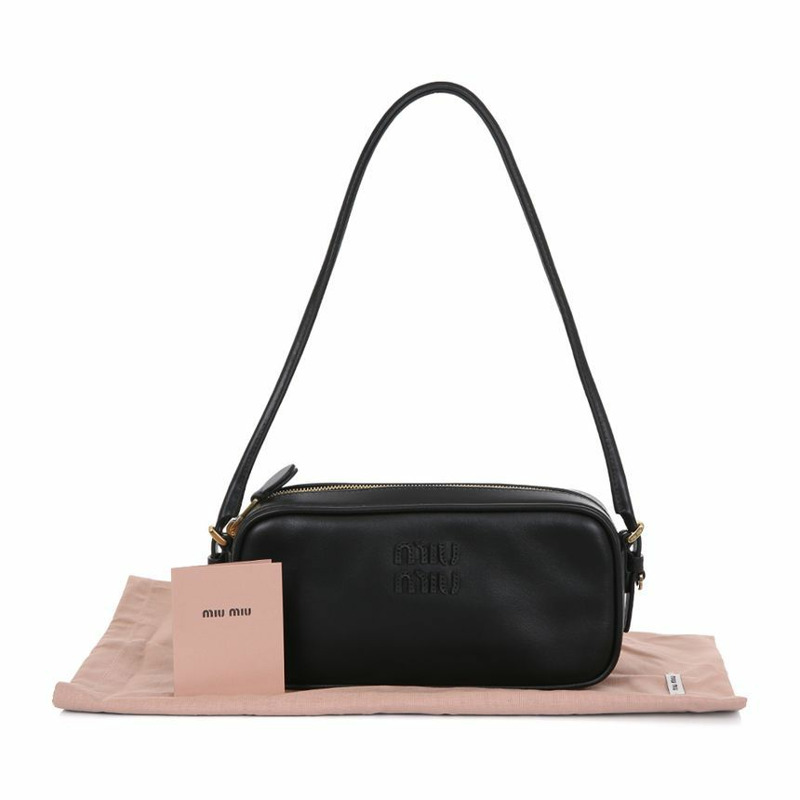 MIU MIU 標誌性Logo單肩包 25FW 5NE024 AF8W F0002-9