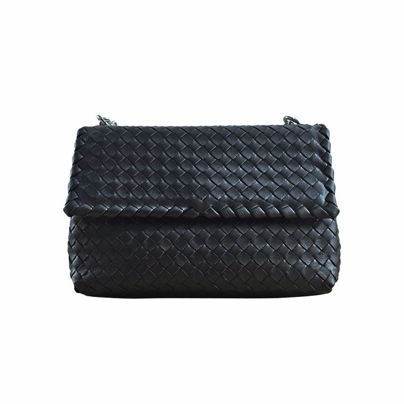 BOTTEGA VENETA Intrecciato編織單肩包 386498 V3UN1 8803-1