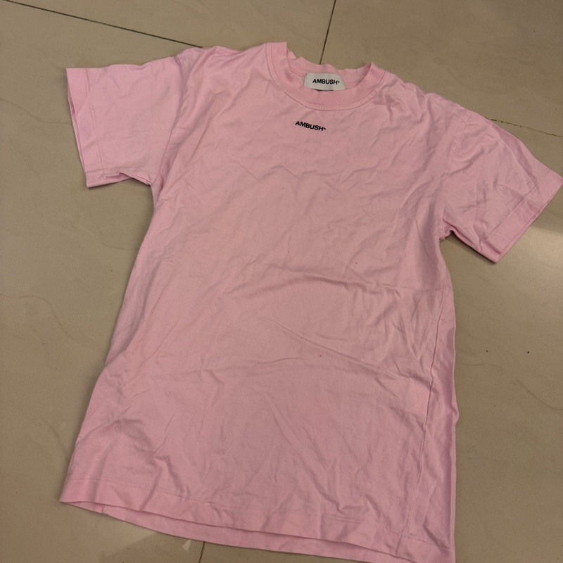 Ambush全新粉色短袖T-shirt-2