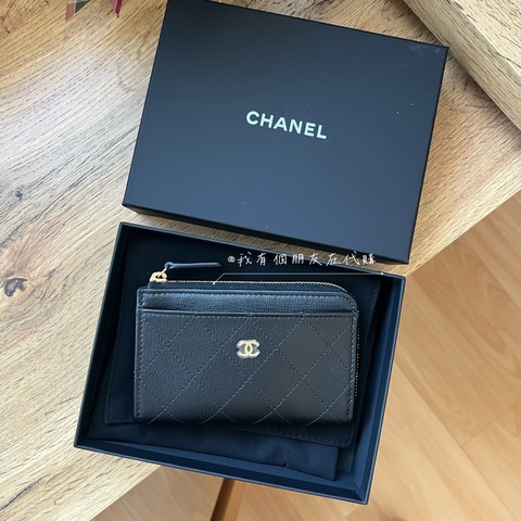 《我有個朋友在代購》香奈兒山羊皮卡包/短夾