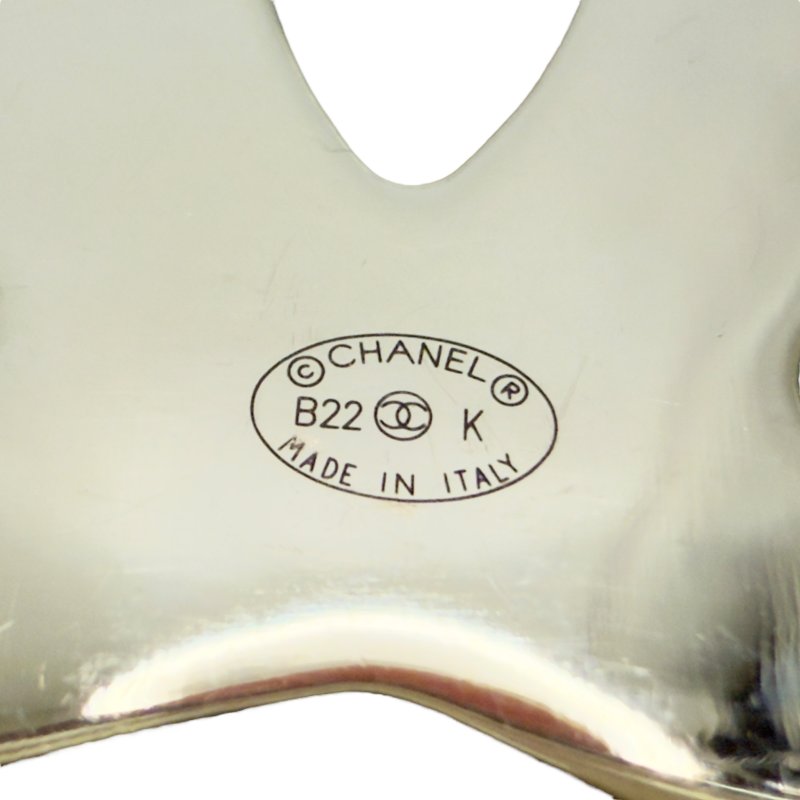 CHANEL CC 粗花呢 胸針-9