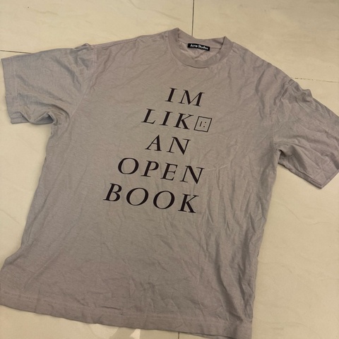 Acne studios咖啡色短袖T-shirt