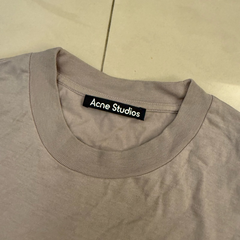 Acne studios咖啡色短袖T-shirt-2