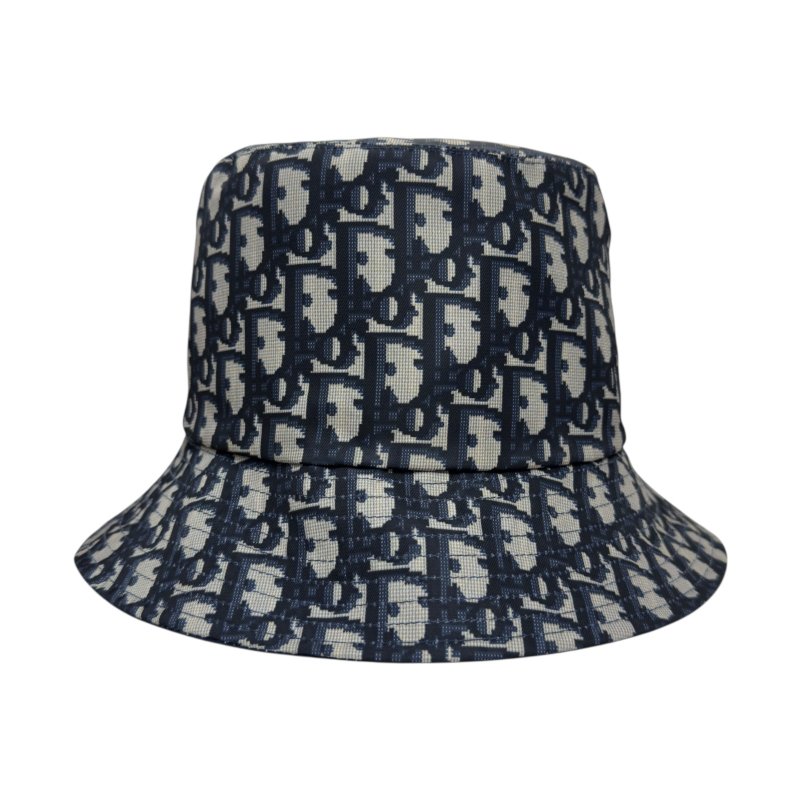 DIOR Teddy-D Oblique 老花 雙面 漁夫帽-1