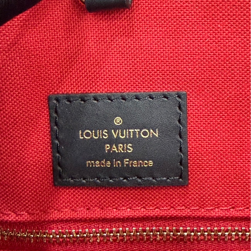 LV M45321經典 ONTHEGO MM Monogram Reverse 帆布手提包 肩背包 購物包-20