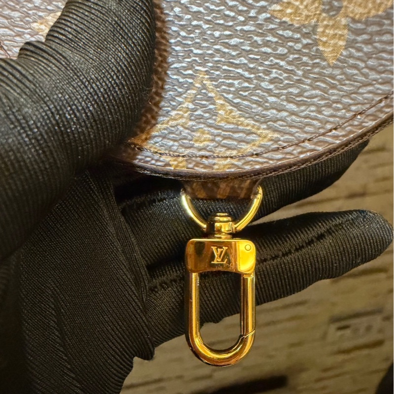 LV M46653 OnTheGo East West系列Reverse皮革飾邊帆布手提包 斜背包-28