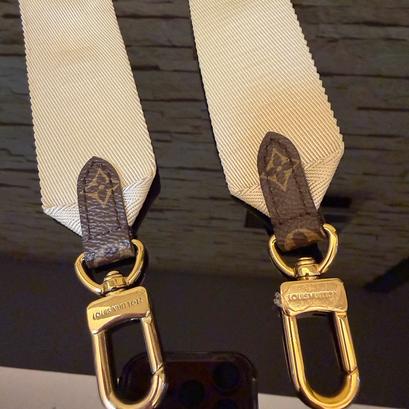 LV M46653 OnTheGo East West系列Reverse皮革飾邊帆布手提包 斜背包-33