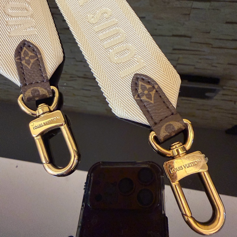 LV M46653 OnTheGo East West系列Reverse皮革飾邊帆布手提包 斜背包-34