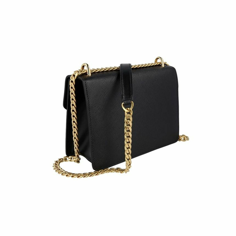 PRADA Saffiano鏈條單肩包 1BD200 2EDV F0002-2