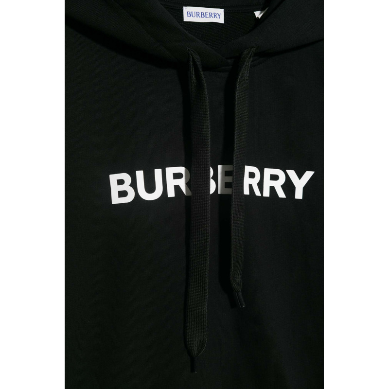 Logo Cotton 連帽衛衣-1