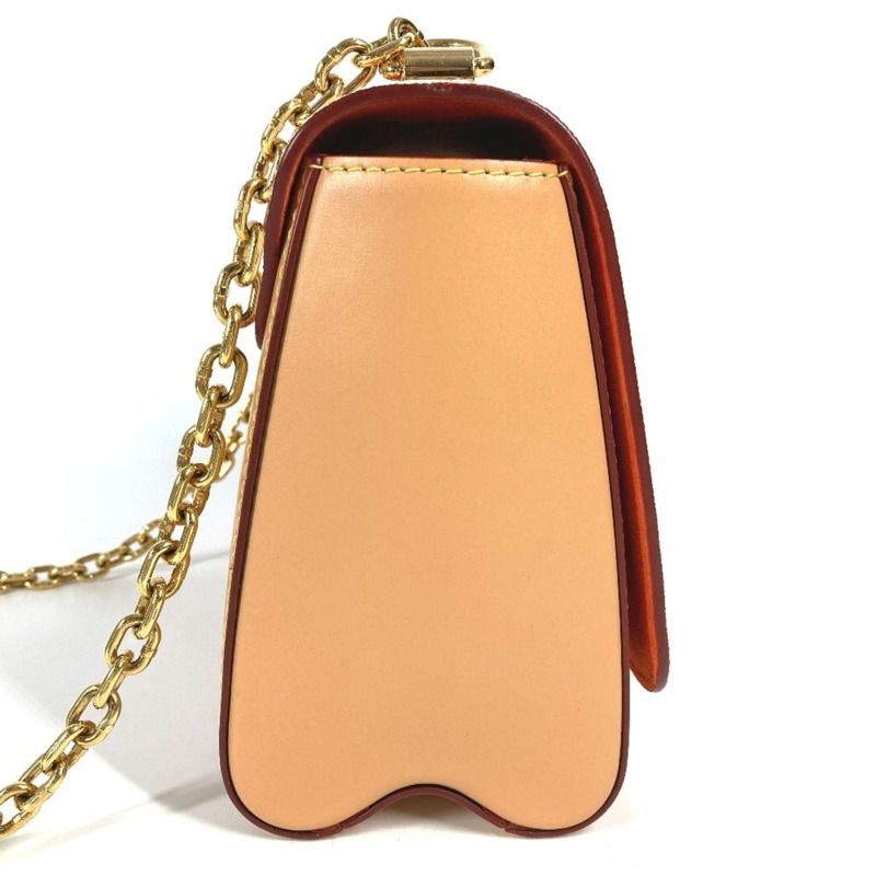 路易威登 M44460 Monogram Cat Sack Twist MM 鏈條雙肩包，帆布材質，女士款，白色-2