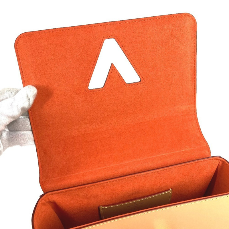 路易威登 M44460 Monogram Cat Sack Twist MM 鏈條雙肩包，帆布材質，女士款，白色-14