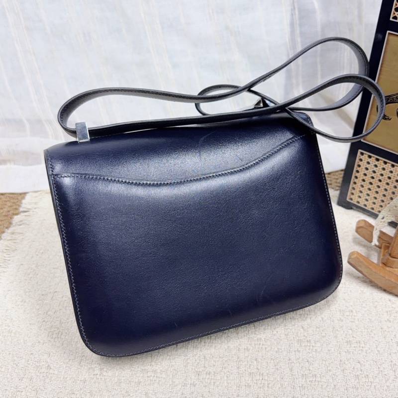 Hermes • Constance 24 深海藍 Box皮 菠蘿釦-3