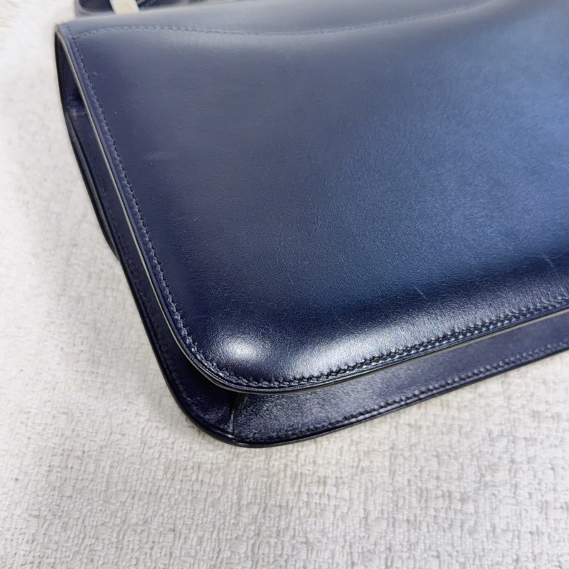 Hermes • Constance 24 深海藍 Box皮 菠蘿釦-11