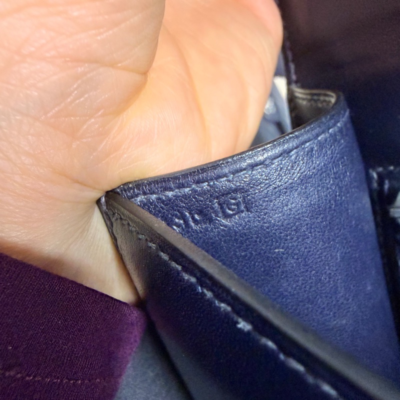 Hermes • Constance 24 深海藍 Box皮 菠蘿釦-14