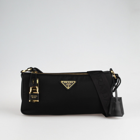 PRADA 尼龍小號單肩包，印章：1BC234 2C8Q F0002
