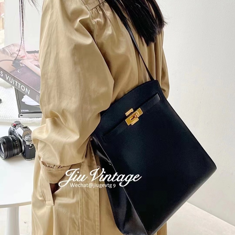 Hermes • Kelly Sport Gm 黑金 Box皮-2