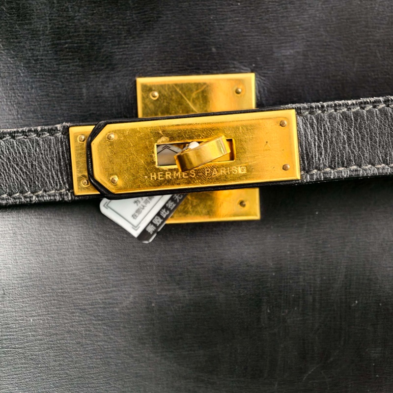 Hermes • Kelly Sport Gm 黑金 Box皮-5