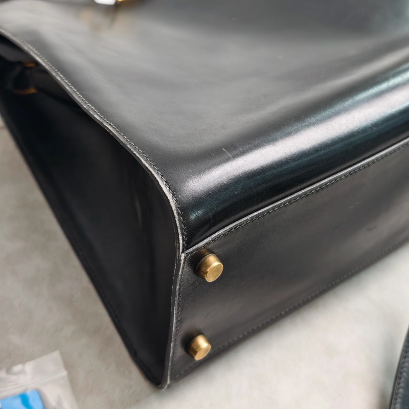 Hermes • Kelly Sport Gm 黑金 Box皮-8