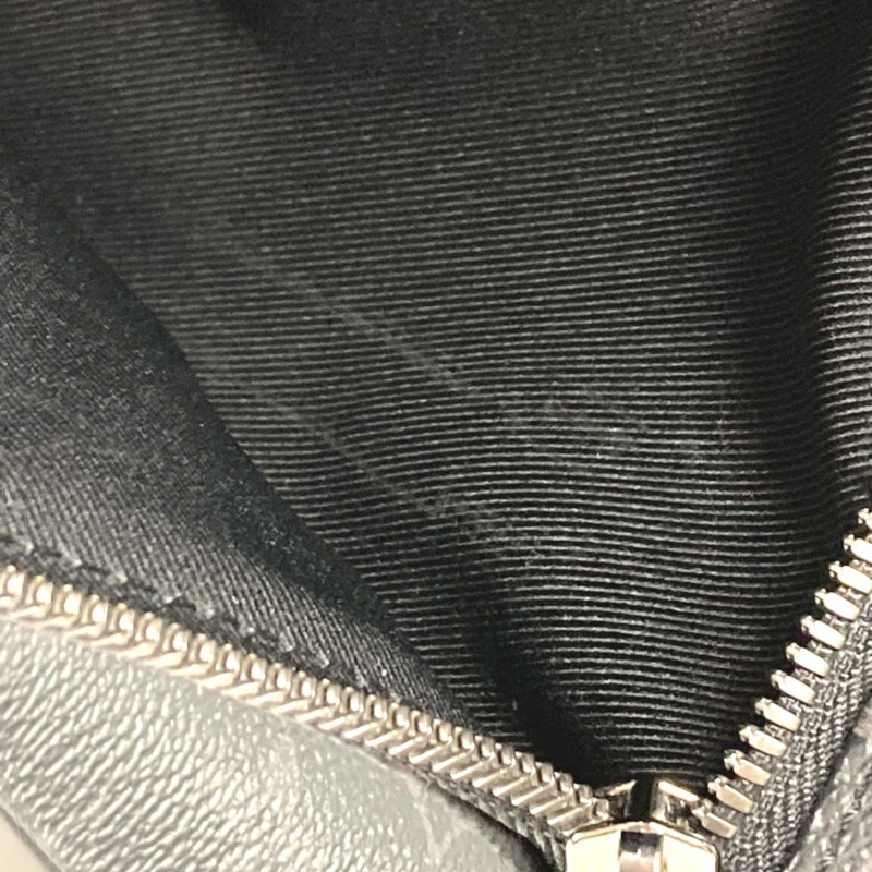 路易威登 M46255 Monogram Eclipse District PM NV3 帆布翻蓋單肩包，男女通用，黑色-17