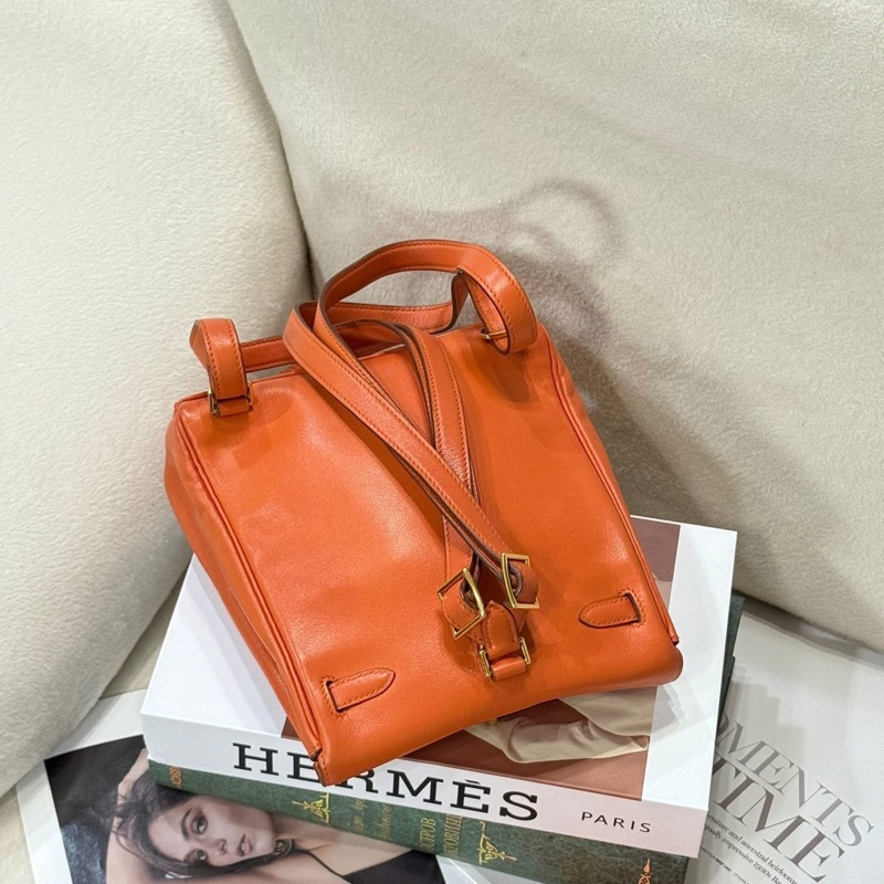 Hemes • Kelly Ado 火焰橙 Swift皮 金釦-3