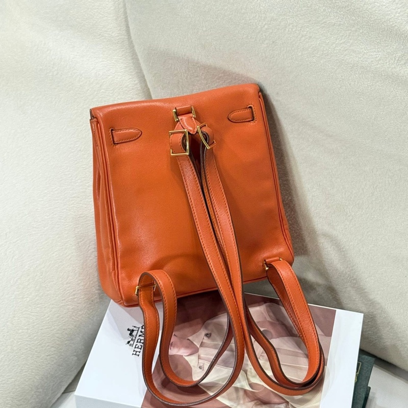 Hemes • Kelly Ado 火焰橙 Swift皮 金釦-4