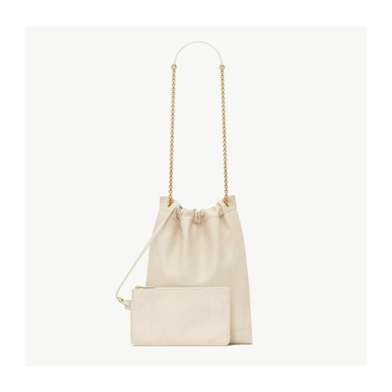 SAINT LAURENT Jamie Bag Jamie Pouch Cream 781666-4