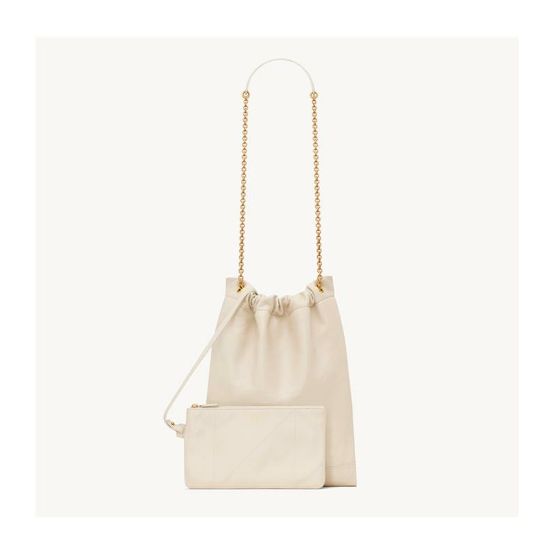 SAINT LAURENT Jamie Bag Jamie Pouch Cream 781666-9