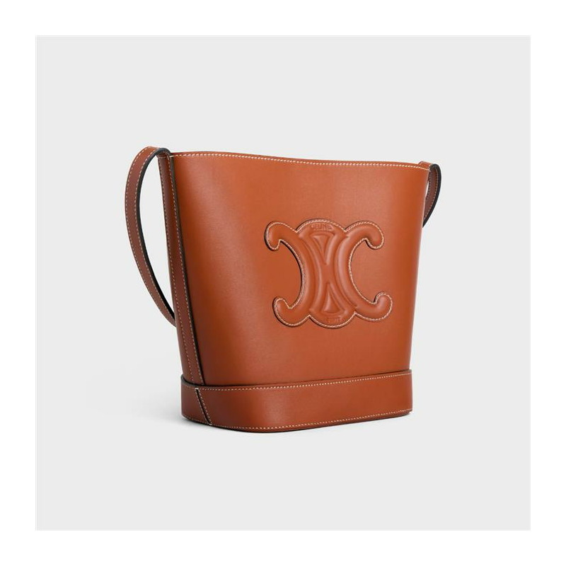 CELINE Quir Triomphe 小號水桶包 113783DU3-5