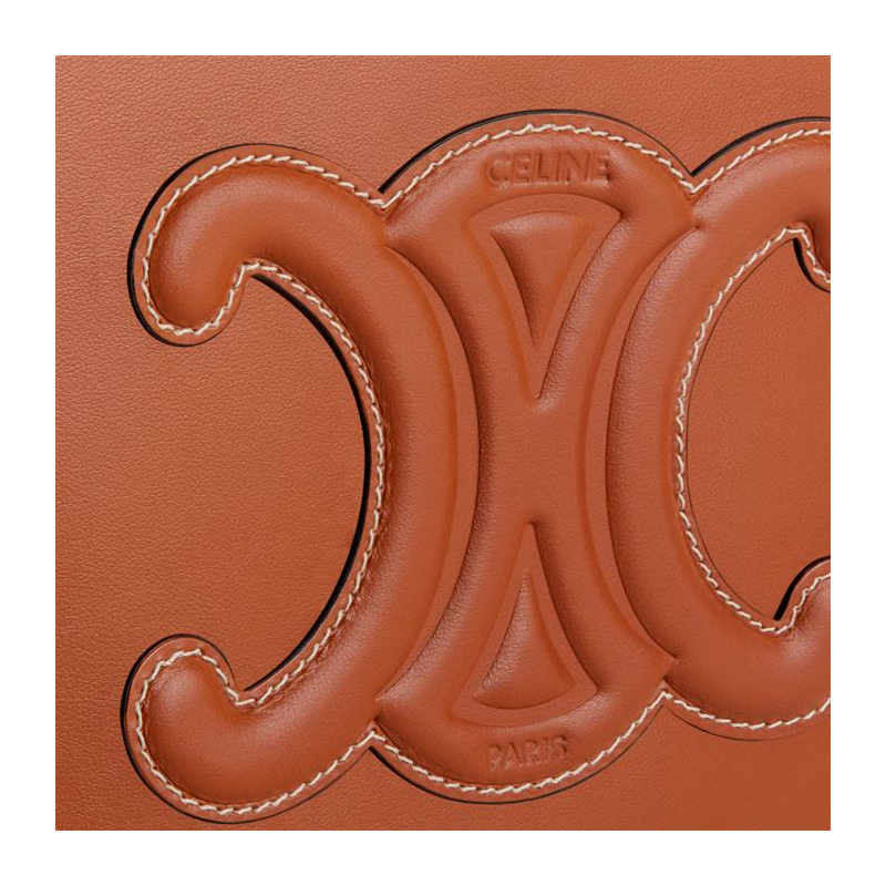 CELINE Quir Triomphe 小號水桶包 113783DU3-7