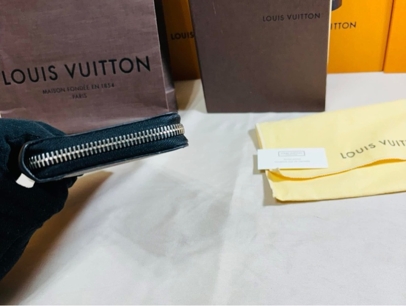 ‼️全台最甜 LV 路易威登 老花 拼皮革拉鏈11卡長夾-6