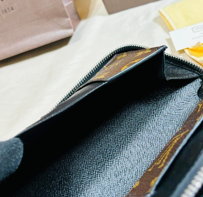 ‼️全台最甜 LV 路易威登 老花 拼皮革拉鏈11卡長夾-8