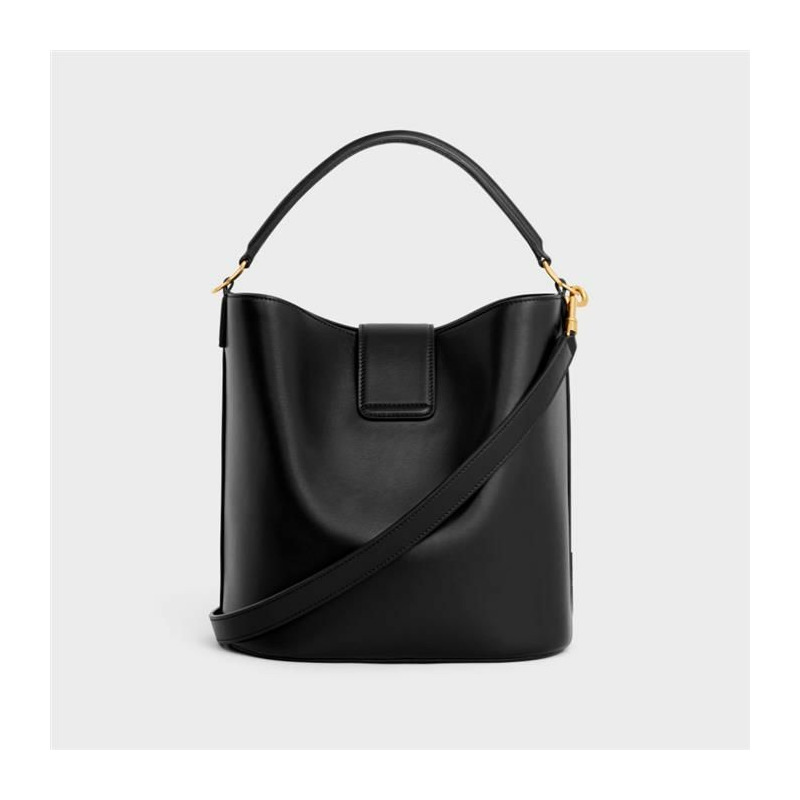 CELINE 中型 Louise 水桶包 黑色 116613FX9-2