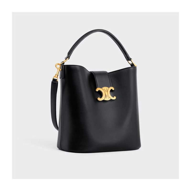 CELINE 中型 Louise 水桶包 黑色 116613FX9-7