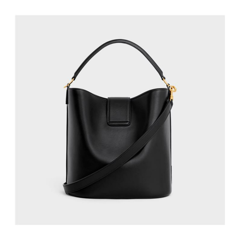 CELINE 中型 Louise 水桶包 黑色 116613FX9-8