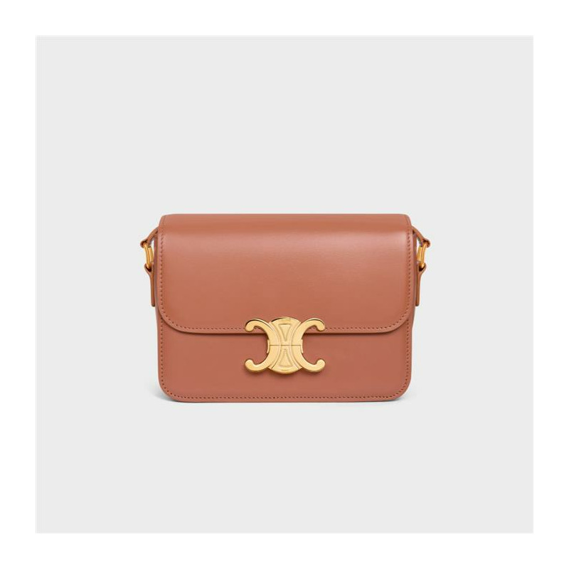 CELINE 肩包 Tiny Triomphe 包 青銅色 188423BF4-5
