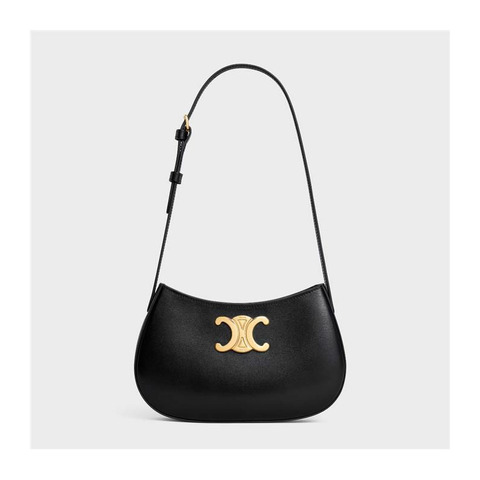 CELINE 中型 Tilly 單肩包 黑色 115703BF4