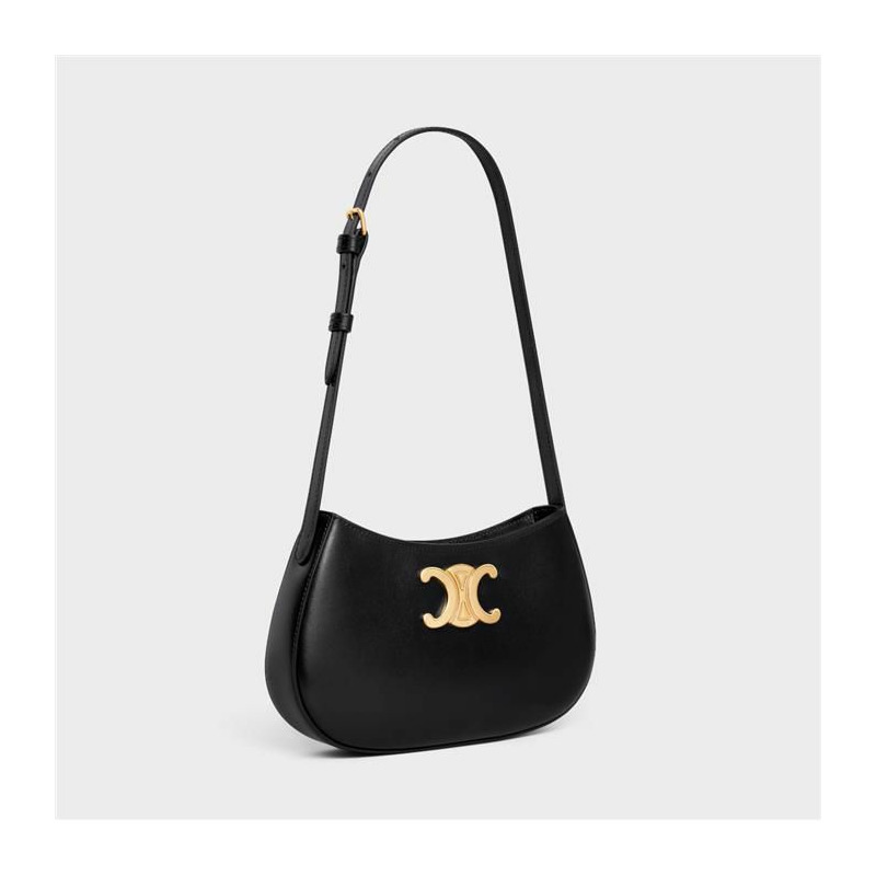 CELINE 中型 Tilly 單肩包 黑色 115703BF4-1