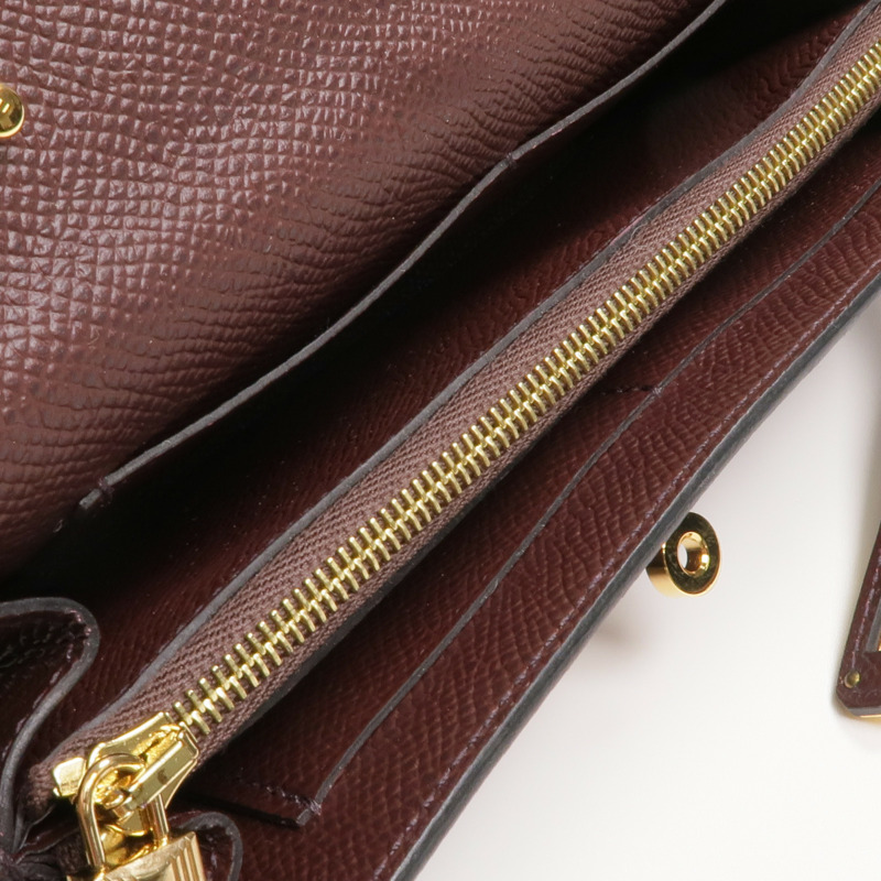 HERMES Epsom皮革Kelly To Go金扣肩背袋Rouge Sellier-4