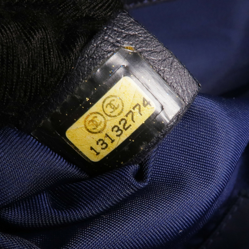 CHANEL 塗層帆布Paris Biarritz Tote Bag銀扣手挽袋-6