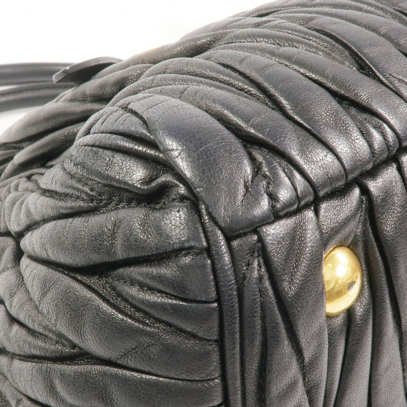 Miu Miu 羊皮皮革2 Way Shoulder金扣手挽肩背兩用袋-15