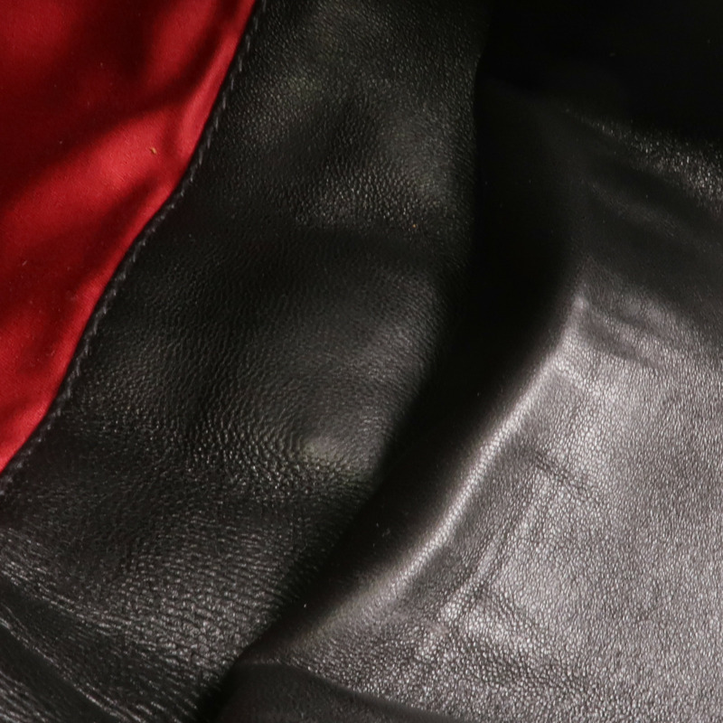 Miu Miu 羊皮皮革Chain Shoulder銀扣鏈帶肩背袋-17